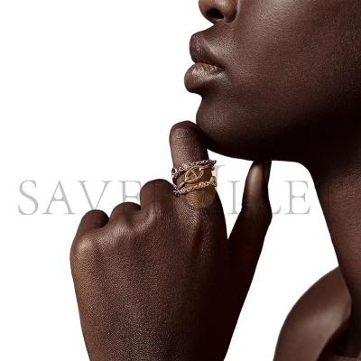 HERMÈS CHAINE D'ANCRE CHAOS RING, MEDIUM MODEL H222622B00050